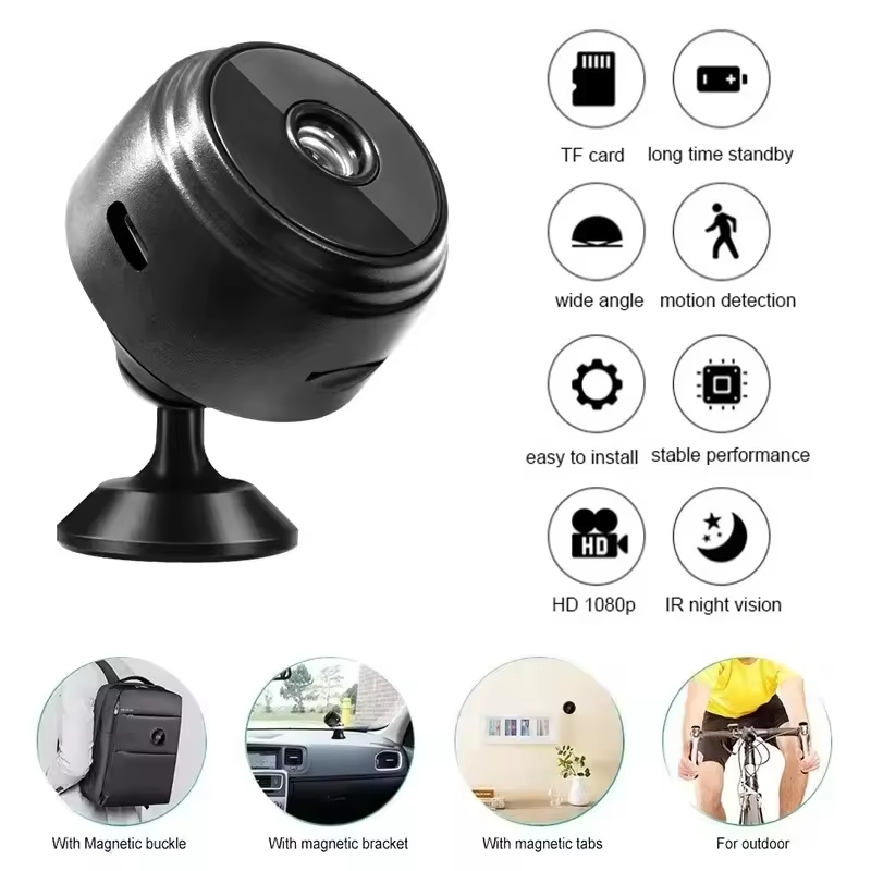 Wireless Baby Monitor - Kamera Keamanan A9 Mini WiFi HD