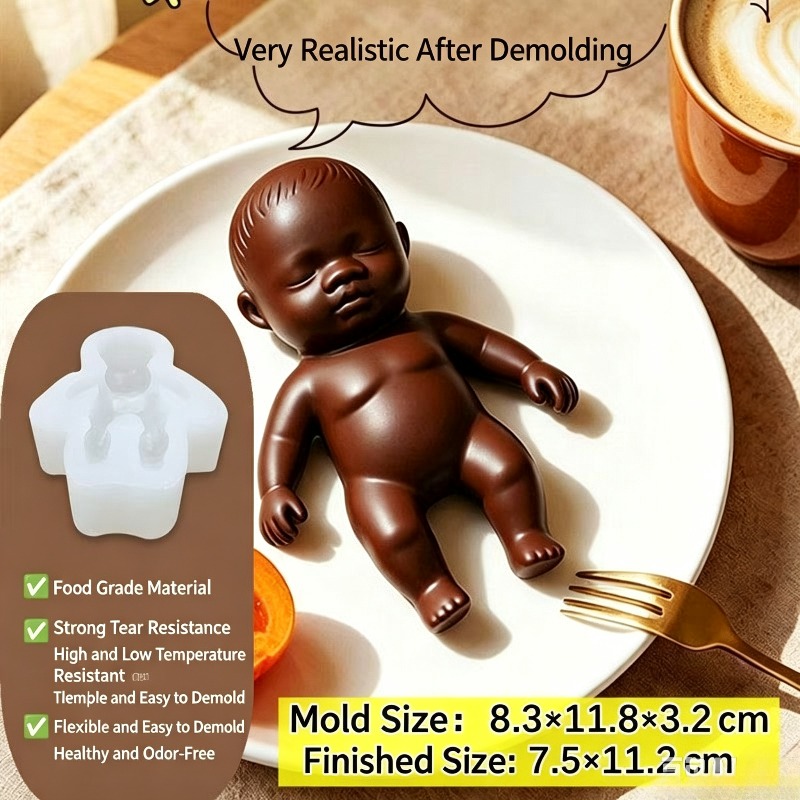 Baby Products Soap - Cetakan Silikon Bayi Baru Lahir Tidur