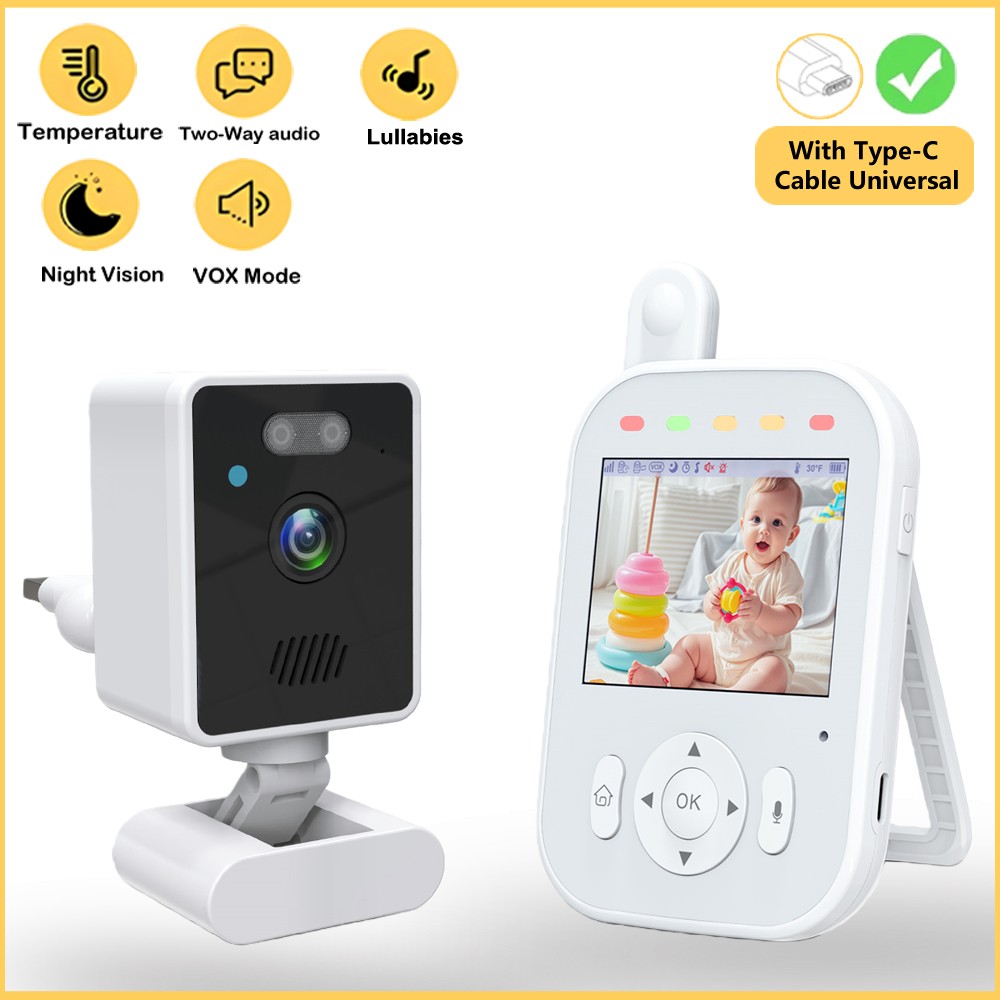 Wireless Baby Monitor - Monitor Bayi Nirkabel Dalam Ruangan 2.8