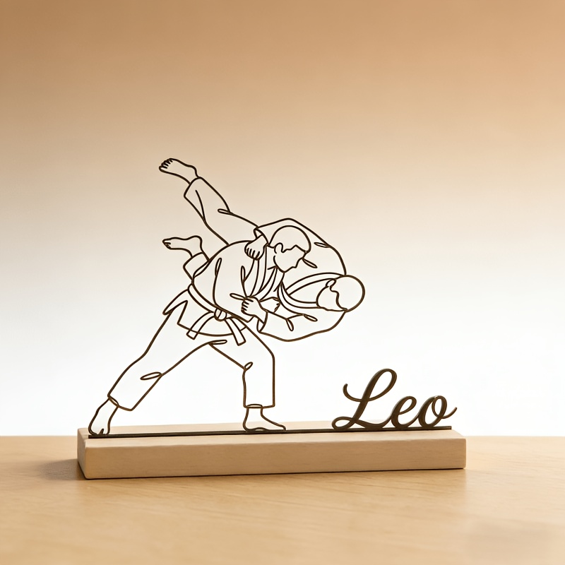 Patung Seni Bela Diri Judo Uki - Baby Products Decoration ulasan dan harga