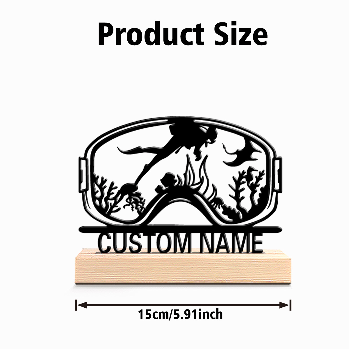 1pc Dekorasi Dinding Kayu Cust - Baby Products Decoration ulasan dan harga