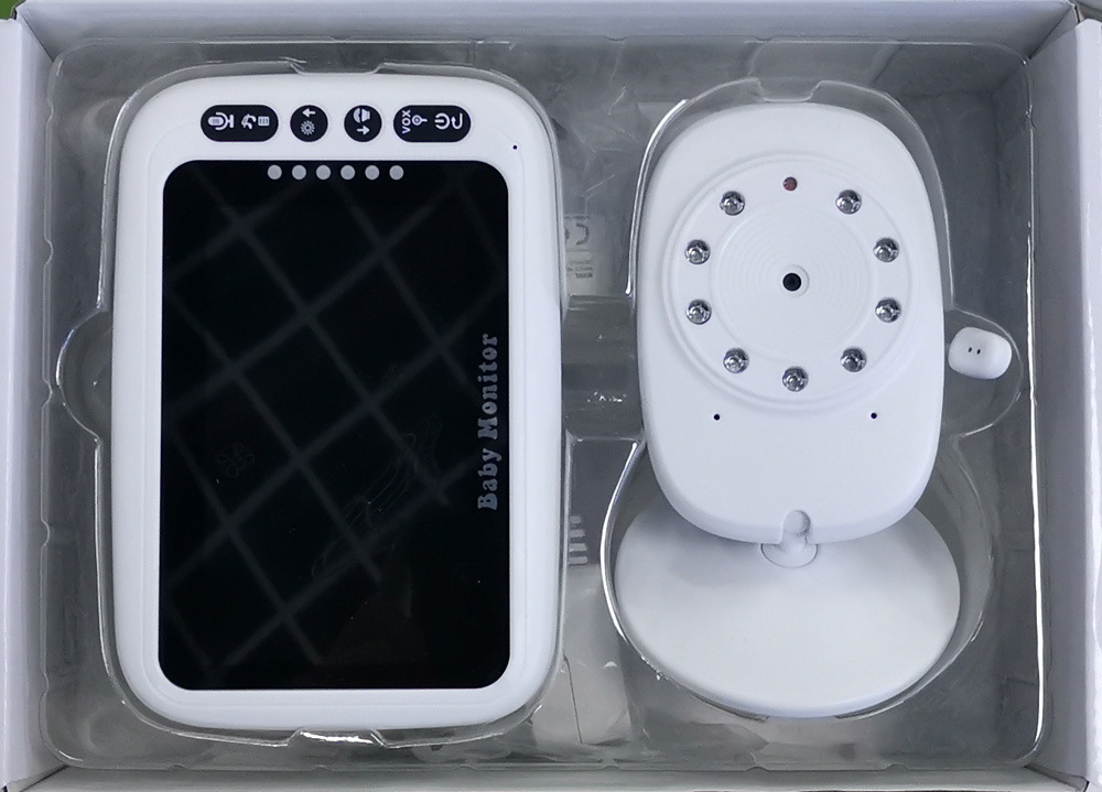 Layar LCD 4.3 inci Monitor Bay - Wireless Baby Monitor ulasan dan harga