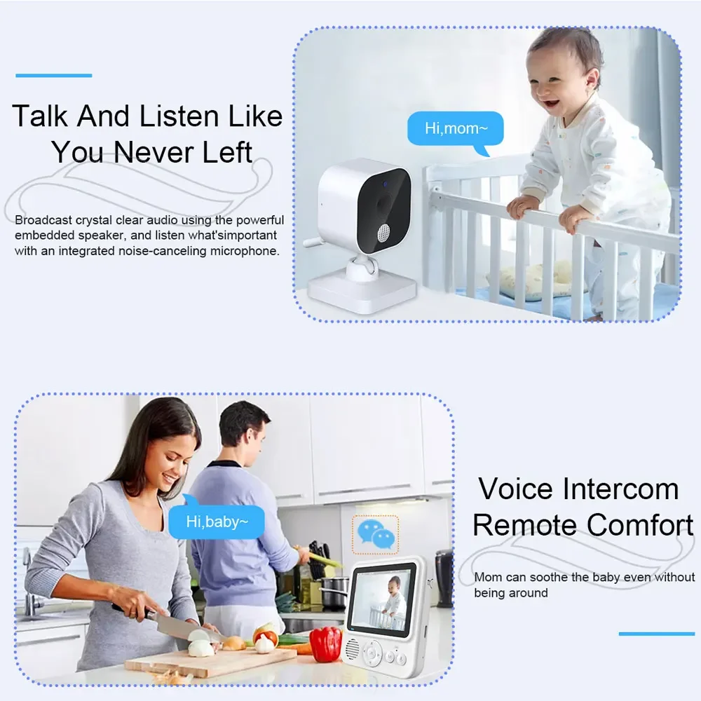 Monitor Bayi Video Nirkabel 2, - Wireless Baby Monitor ulasan dan harga