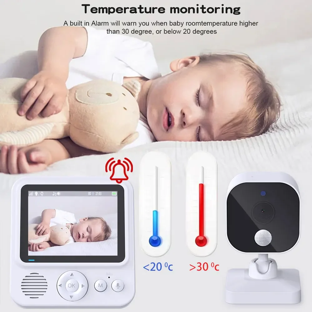Monitor Bayi Video Nirkabel 2, - Wireless Baby Monitor ulasan dan harga