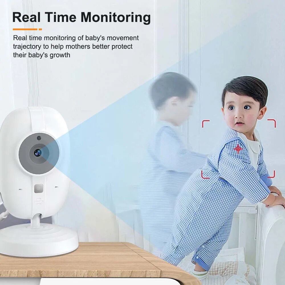 Monitor bayi Video 3.5 inci, A - Wireless Baby Monitor ulasan dan harga