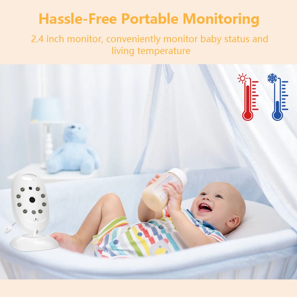 VB601 Monitor Bayi Elektronik  - Wireless Baby Monitor ulasan dan harga