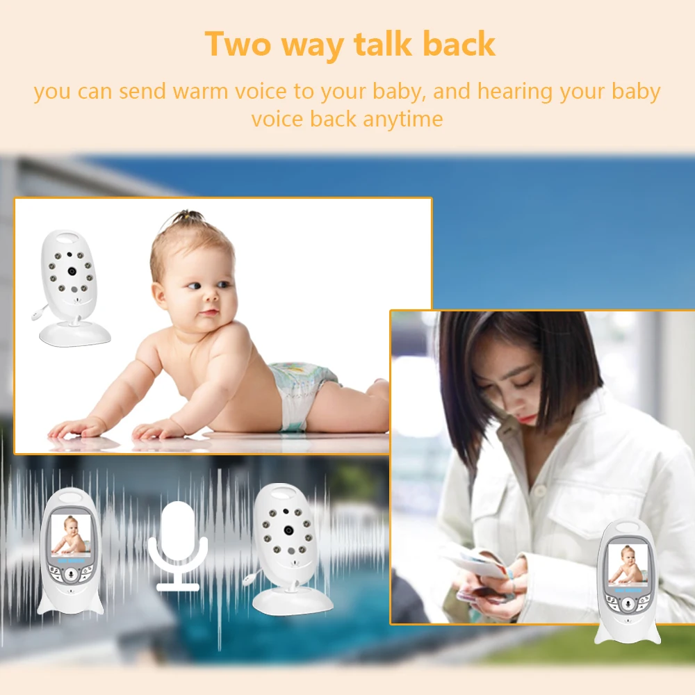VB601 Monitor Bayi Elektronik  - Wireless Baby Monitor ulasan dan harga